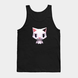 Origami Cat Bot Tank Top